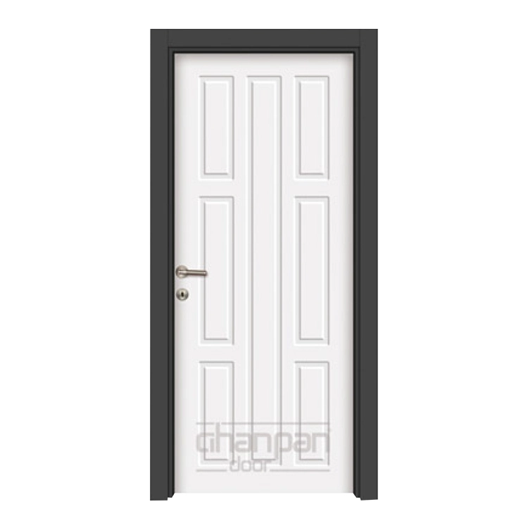 PVC MDF Panel 104-F White Anthracite