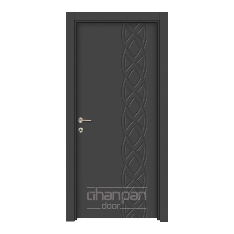 PVC MDF Panel 122-B Anthracite