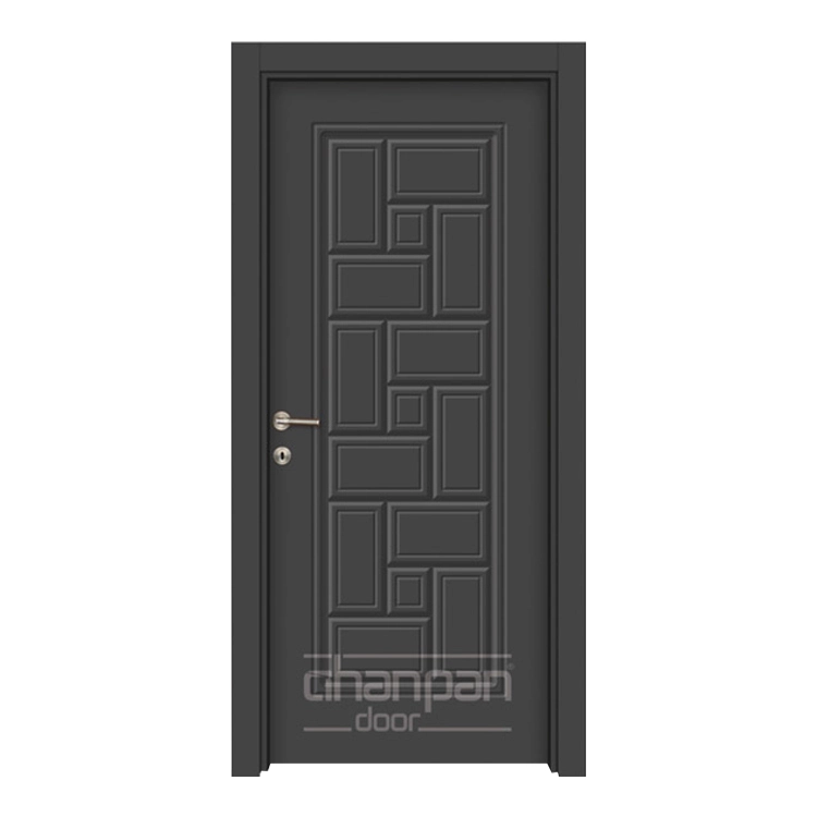 PVC MDF Panel 126-B Anthracite
