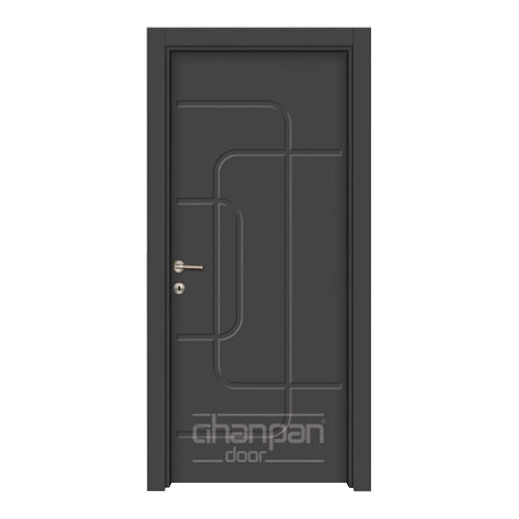 PVC MDF Panel 132-D Anthracite